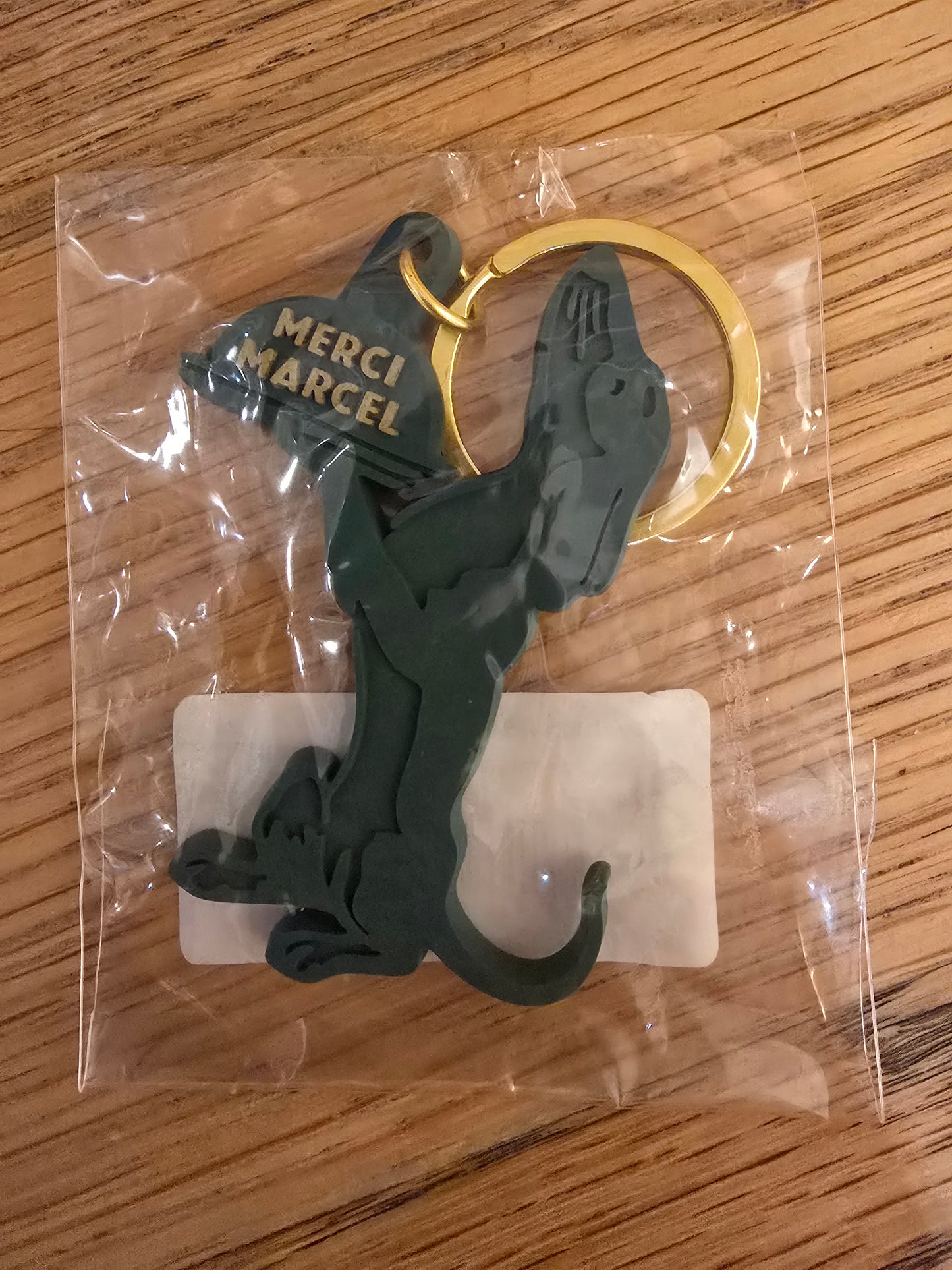 Merci Marcel Keychains - Soft PVC