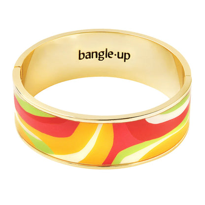 CANYON Printed lacquer clasp bracelet