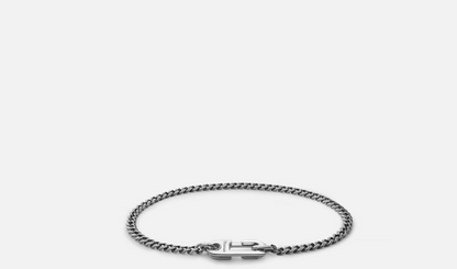 Annex Cuban Chain Bracelet I Sterling Silver M