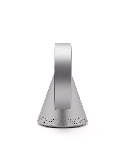 CONIC RADIO ALARM CLOCK W SPEAKER - GLACIER ALU
