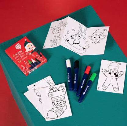 CHRISTMAS WINDOW MARKERS