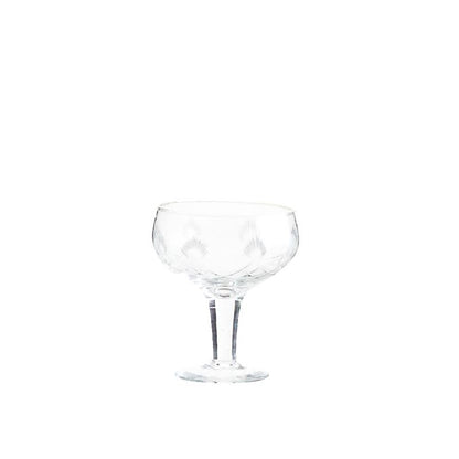 Cocktail Glass With Cutting
