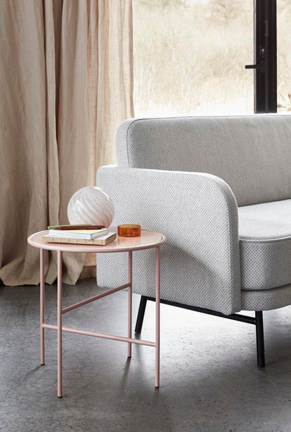 Maison Marcel Pink Metal Side Table Hubsch