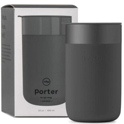 Ceramic Charcoal Big Mug 16 Oz