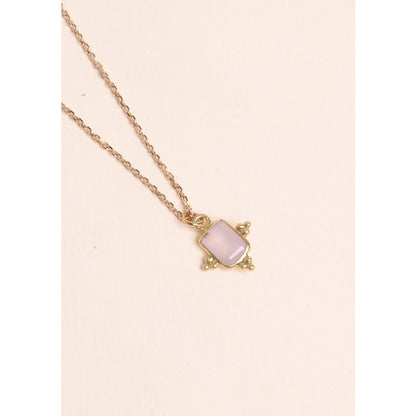 Collier Quartz Pink